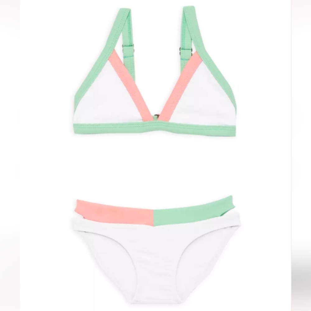 Peixoto Girls Strawberry Mint Bikini